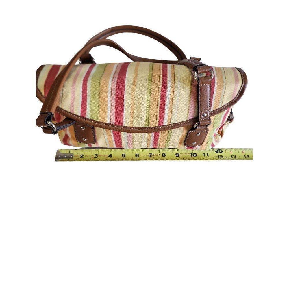 Striped Relic Shoulder Purse - Picture 2 of 14